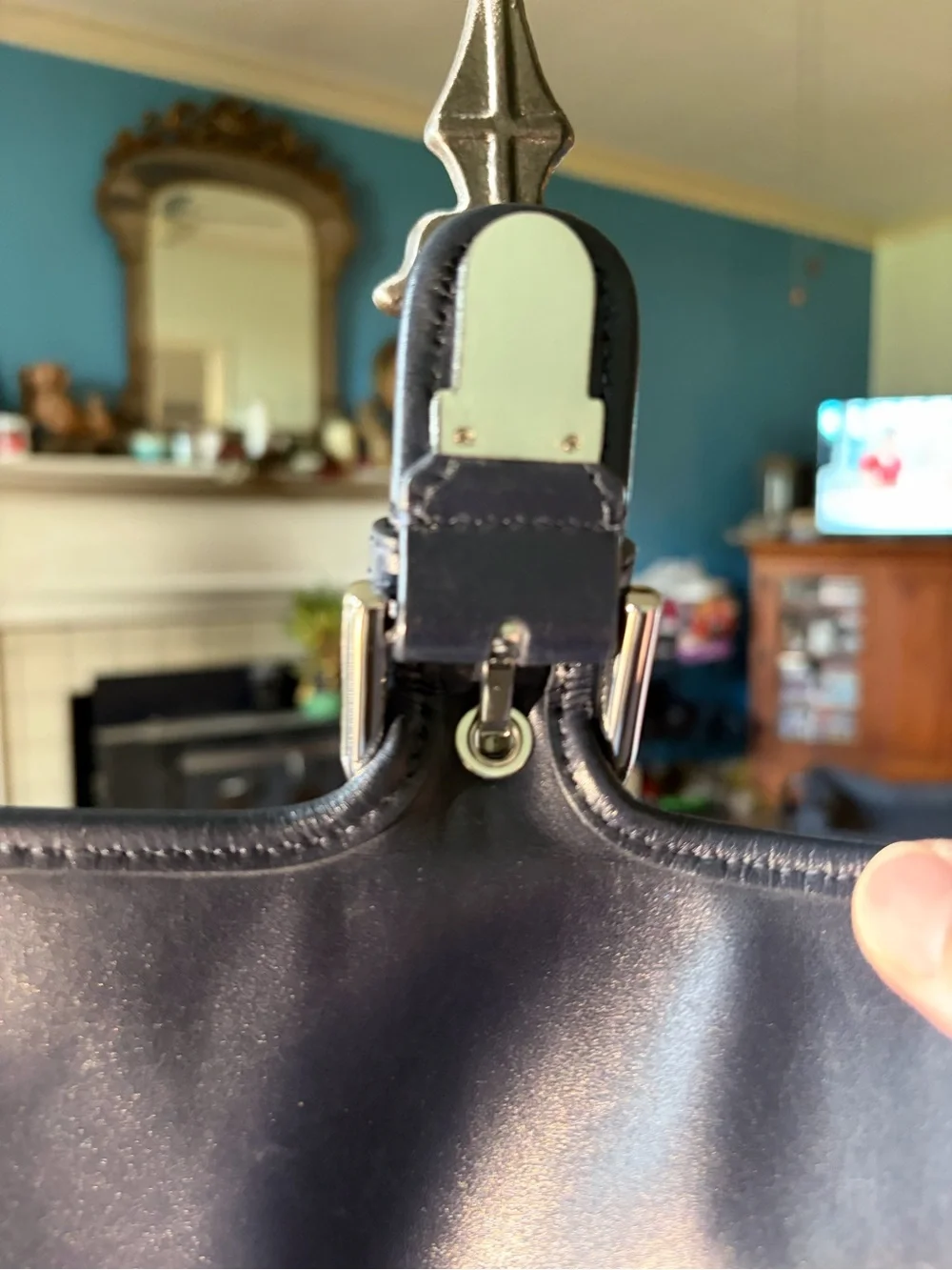 NWOT Michael Kors Cooper Large Denim School Satchel